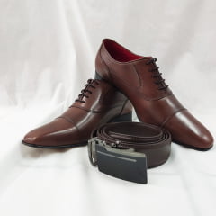 Sapato masculino em couro Lhombre                                                                                                                                         ( Referência : 0269 )