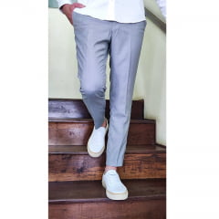 Calça social slim com ajuste de cintura                                                                                                          ( Referência : 0496 )