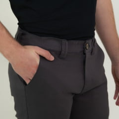 Calça sarja com elastano e ajuste elástico de cintura etiqueta Buddy  ( Referência : 0742 ) 
