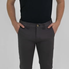 Calça sarja com elastano e ajuste elástico de cintura etiqueta Buddy  ( Referência : 0742 ) 