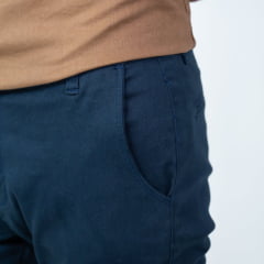 Calça de sarja de algodão slim ( Referência : 0741 )