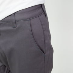 Calça de sarja de algodão slim ( Referência : 0741 )