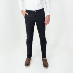 Calça de sarja de algodão slim ( Referência : 0741 )