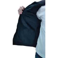 Jaqueta Bomber masculina em sarja de algodão etiqueta DETOX                                                              ( Referência : 40059 )
